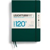 image:imageLEUCHTTURM1917  120G Special Edition  Medium A5 Dotted Hardcover Notebook Rising Sun  203 Numbered Pages with 120gsm PaperForest Green