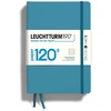 image:imageLEUCHTTURM1917  120G Special Edition  Medium A5 Dotted Hardcover Notebook Rising Sun  203 Numbered Pages with 120gsm PaperNordic Blue