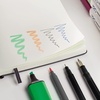 image:imageLEUCHTTURM1917  120G Special Edition  Medium A5 Dotted Hardcover Notebook Rising Sun  203 Numbered Pages with 120gsm PaperNordic Blue