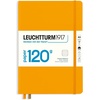 image:imageLEUCHTTURM1917  120G Special Edition  Medium A5 Dotted Hardcover Notebook Rising Sun  203 Numbered Pages with 120gsm PaperRising Sun
