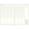 image:imageLEUCHTTURM1917  Academic Week Planner Medium Hardcover A5 18month July 2026  December 2027 English Dusty RoseDusty Rose