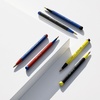 image:imageLEUCHTTURM1917  Bauhaus Special Edition  Drehgriffel Writing Pen  Ballpoint Pen with Royal Blue Ink Included BlackLemonRoyal Blue  Black