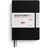 image:imageLEUCHTTURM1917  Daily Planner 2026 Hardcover Medium A5 Ruled Ink Jan 1  Dec 31 2026Black