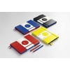 image:imageLEUCHTTURM1917  Dotted Hardcover Notebook Medium A5 Bauhaus Special Edition 251 Numbered Pages for Writing and Journaling Royal BlueRed