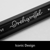 image:imageLEUCHTTURM1917  Drehgriffel Writing Pen Sage  Ballpoint Pen with Royal Blue Ink IncludedBlack