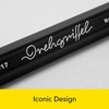 image:imageLEUCHTTURM1917  Drehgriffel Writing Pen Sage  Ballpoint Pen with Royal Blue Ink IncludedLemon