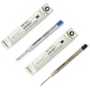 image:imageLEUCHTTURM1917  Gel Pen Parker Style Refills 05mm for Drehgriffel Nr 1  Document Proof ISO 157272 Black