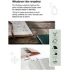 image:imageLEUCHTTURM1917  Outlines Weatherproof Edition Paperback B6 Notebook  89 Pages Navy Blue DottedSignal Orange