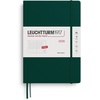image:imageLEUCHTTURM1917  Week Planner 2026 Hardcover Medium A5 Rising Sun Jan 1  Dec 31 2026Forest Green