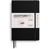 image:imageLEUCHTTURM1917  Weekly Planner amp Notebook 2026 Hardcover Medium A5 Ruled Lemon Jan 1  Dec 31 2026Black