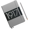 image:imageLEUCHTTURM1917 Metallic Special Edition  Medium A5 Ruled Hardcover Notebook Gold  251 Numbered PagesSilver