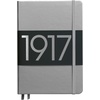 image:imageLEUCHTTURM1917 Metallic Special Edition  Medium A5 Ruled Hardcover Notebook Gold  251 Numbered PagesSilver