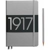 image:imageLEUCHTTURM1917 Metallic Special Edition  Medium A5 Ruled Hardcover Notebook Gold  251 Numbered PagesSilver