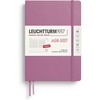 image:imageLEUCHTTURM1917  Academic Week Planner Medium Hardcover A5 18month July 2026  December 2027 English Dusty RoseDusty Rose