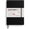 image:imageLEUCHTTURM1917  Monthly Planner amp Notebook 2026 Softcover Paperback B6 Ruled Black Nov 1 2025  Feb 28 2027Black