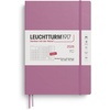 image:imageLEUCHTTURM1917  Monthly Planner amp Notebook 2026 Softcover Paperback B6 Ruled Black Nov 1 2025  Feb 28 2027Dusty Rose