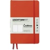 image:imageLEUCHTTURM1917  Outlines Weatherproof Edition Paperback B6 Notebook  89 Pages Navy Blue DottedSignal Orange