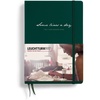 image:imageLEUCHTTURM1917  Some Lines A Day  5 Year Memory Notebook  Hardcover Journal 366 Pages for 5 Years of Entries Rising SunForest Green