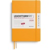 image:imageLEUCHTTURM1917  Week Planner 2026 Hardcover Medium A5 Rising Sun Jan 1  Dec 31 2026Rising Sun