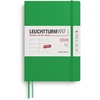 image:imageLEUCHTTURM1917  Weekly Planner 2026 Softcover Pocket A6 Black Jan 1  Dec 31 2026Spring Leaf