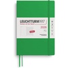 image:imageLEUCHTTURM1917  Weekly Planner amp Notebook 2026 Softcover Medium A5 Ruled Rising Sun Jan 1  Dec 31 2026Spring Leaf
