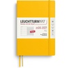 image:imageLEUCHTTURM1917  Weekly Planner and Notebook Softcover Medium A5 18month July 2026  December 2027 English Forest GreenSunflower
