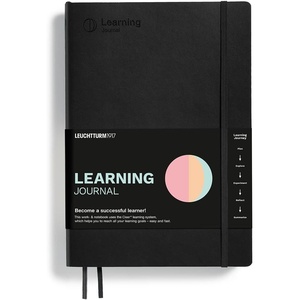 image:imageLEUCHTTURM1917  Cleer Learning Journal  The Ideal Guided Journal Workbook and Notebook for Actively Acquiring New Professional and Personal Skills and Knowledge Pacific GreenBlack