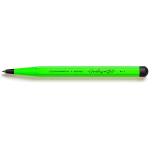 image:imageLEUCHTTURM1917  Drehgriffel Ballpoint Writing Pen Luminous Edition  Refillable Ballpoint Pen with Black Ink Luminous GreenLuminous Green