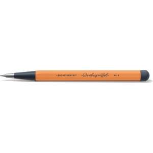 image:imageLEUCHTTURM1917  Drehgriffel Mechanical Pencil  Refillable Writing Stylus with 07 mm HB Graphite Lead WhiteApricot