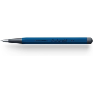 image:imageLEUCHTTURM1917  Drehgriffel Mechanical Pencil  Refillable Writing Stylus with 07 mm HB Graphite Lead WhiteIndigo