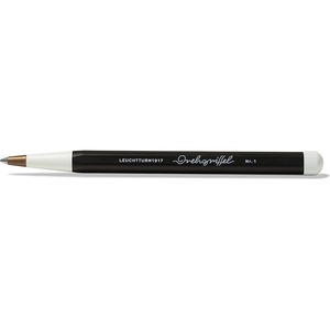 image:imageLEUCHTTURM1917  Drehgriffel Writing Pen Sage  Ballpoint Pen with Royal Blue Ink IncludedBlack