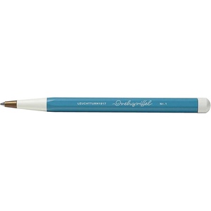 image:imageLEUCHTTURM1917  Drehgriffel Writing Pen Sage  Ballpoint Pen with Royal Blue Ink IncludedNordic Blue