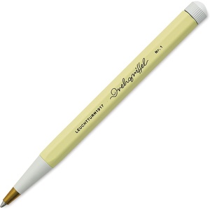 image:imageLEUCHTTURM1917  Drehgriffel Writing Pen Sage  Ballpoint Pen with Royal Blue Ink IncludedVanilla
