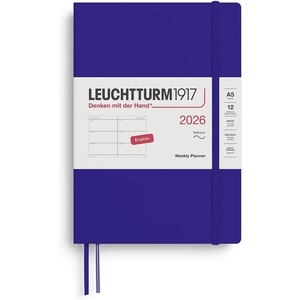 image:imageLEUCHTTURM1917  Weekly Planner 2026 Softcover Pocket A6 Black Jan 1  Dec 31 2026Ink