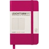 image:imageLEUCHTTURM1917  Mini A7 Plain Hardcover Notebook Navy  171 Numbered PagesBerry