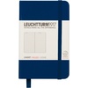 image:imageLEUCHTTURM1917  Mini A7 Plain Hardcover Notebook Navy  171 Numbered PagesNavy