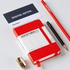 image:imageLEUCHTTURM1917  Mini A7 Plain Hardcover Notebook Navy  171 Numbered PagesOrange