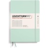 image:imageLEUCHTTURM1917  Notebook Hardcover Composition B5219 Numbered Pages for Writing and Journaling Dusty Rose DottedMint Green