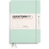 image:imageLEUCHTTURM1917  Notebook Hardcover Composition B5219 Numbered Pages for Writing and Journaling Dusty Rose DottedMint Green