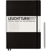 image:imageLEUCHTTURM1917  Notebook Hardcover Master Classic A4  235 Numbered Pages for Writing and Journaling Rising Sun DottedBlack