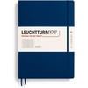 image:imageLEUCHTTURM1917  Notebook Hardcover Master Classic A4  235 Numbered Pages for Writing and Journaling Rising Sun DottedNavy