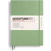 image:imageLEUCHTTURM1917  Notebook Hardcover Master Classic A4  235 Numbered Pages for Writing and Journaling Rising Sun DottedSage