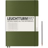 image:imageLEUCHTTURM1917  Notebook Hardcover Master Slim A4  123 Numbered Pages for Writing and Journaling Rising Sun SquaredArmy