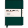 image:imageLEUCHTTURM1917  Notebook Hardcover Master Slim A4  123 Numbered Pages for Writing and Journaling Rising Sun SquaredForest Green