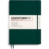 image:imageLEUCHTTURM1917  Notebook Hardcover Master Slim A4  123 Numbered Pages for Writing and Journaling Rising Sun SquaredForest Green