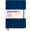 image:imageLEUCHTTURM1917  Notebook Hardcover Master Slim A4  123 Numbered Pages for Writing and Journaling Rising Sun SquaredNavy