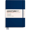 image:imageLEUCHTTURM1917  Notebook Hardcover Master Slim A4  123 Numbered Pages for Writing and Journaling Rising Sun SquaredNavy