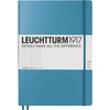 image:imageLEUCHTTURM1917  Notebook Hardcover Master Slim A4  123 Numbered Pages for Writing and Journaling Rising Sun SquaredNordic Blue