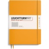 image:imageLEUCHTTURM1917  Notebook Hardcover Master Slim A4  123 Numbered Pages for Writing and Journaling Rising Sun SquaredRising Sun