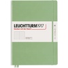 image:imageLEUCHTTURM1917  Notebook Hardcover Master Slim A4  123 Numbered Pages for Writing and Journaling Rising Sun SquaredSage